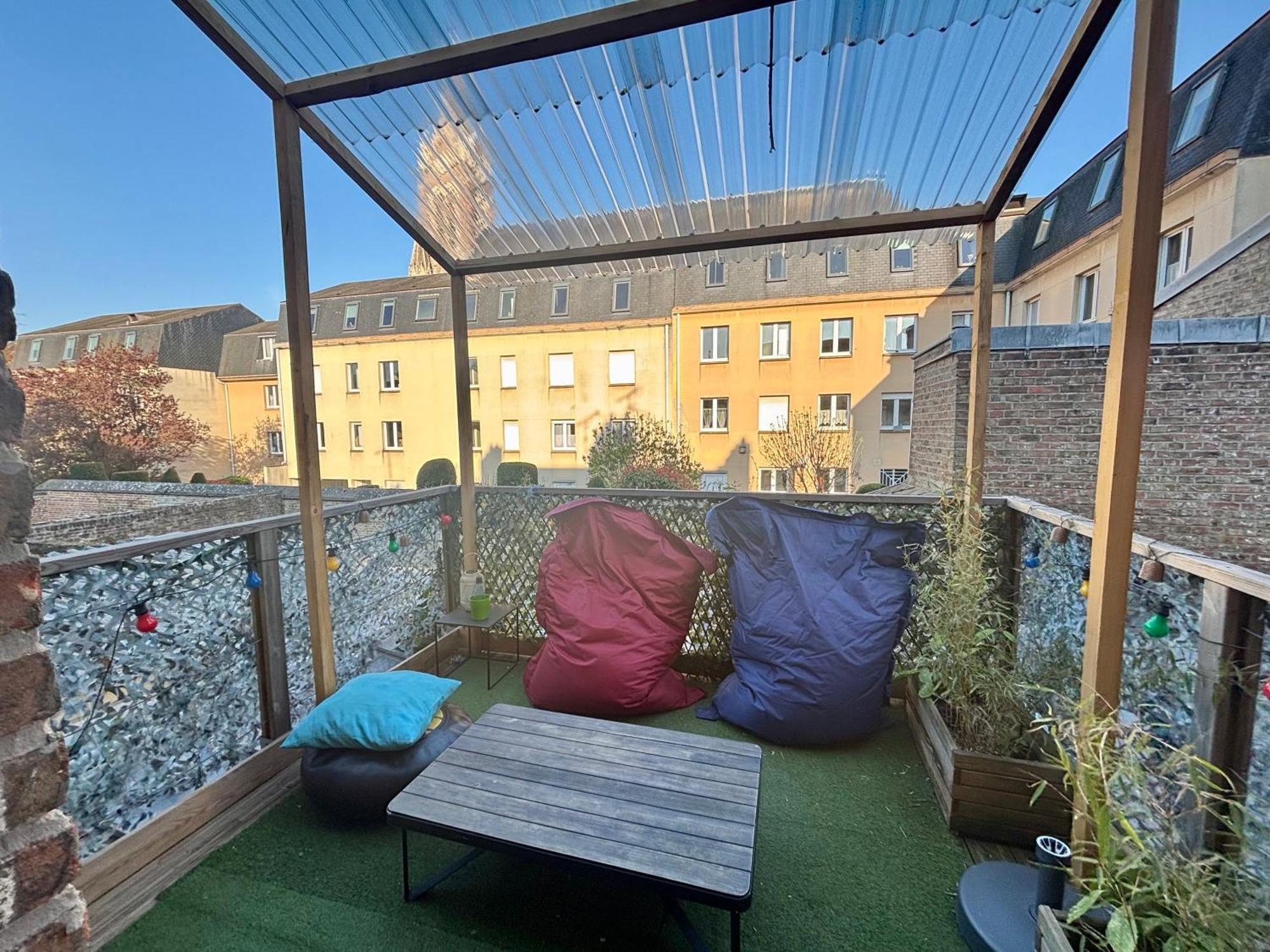 Le Terrazza - 1P A 2P Terrasse - Henriville Амиен Екстериор снимка